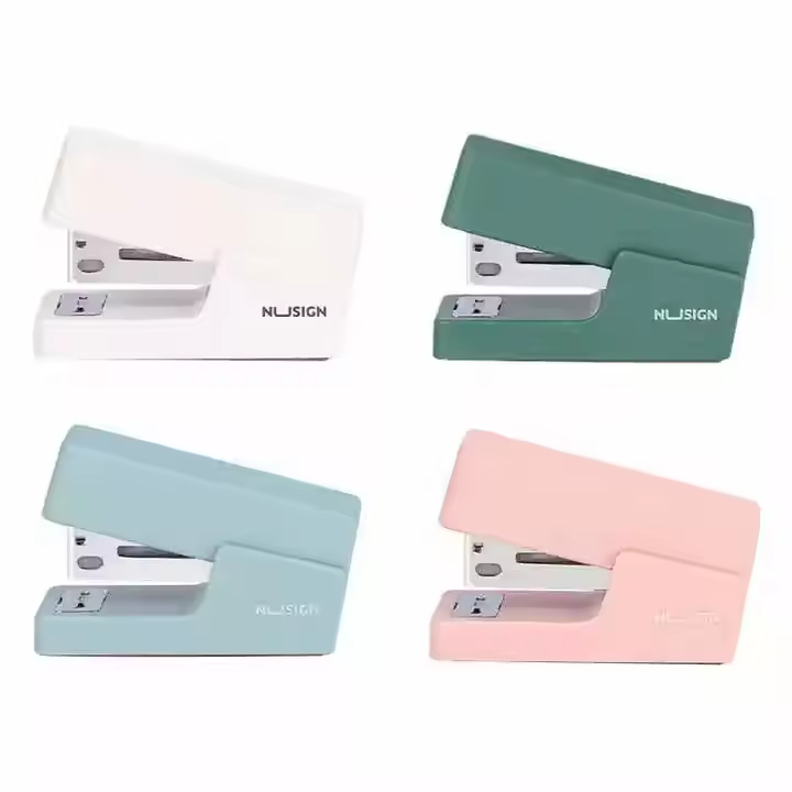 Agrafeuse DELI Nusign Mini avec Agrafes 24/6 Multi-Couleurs