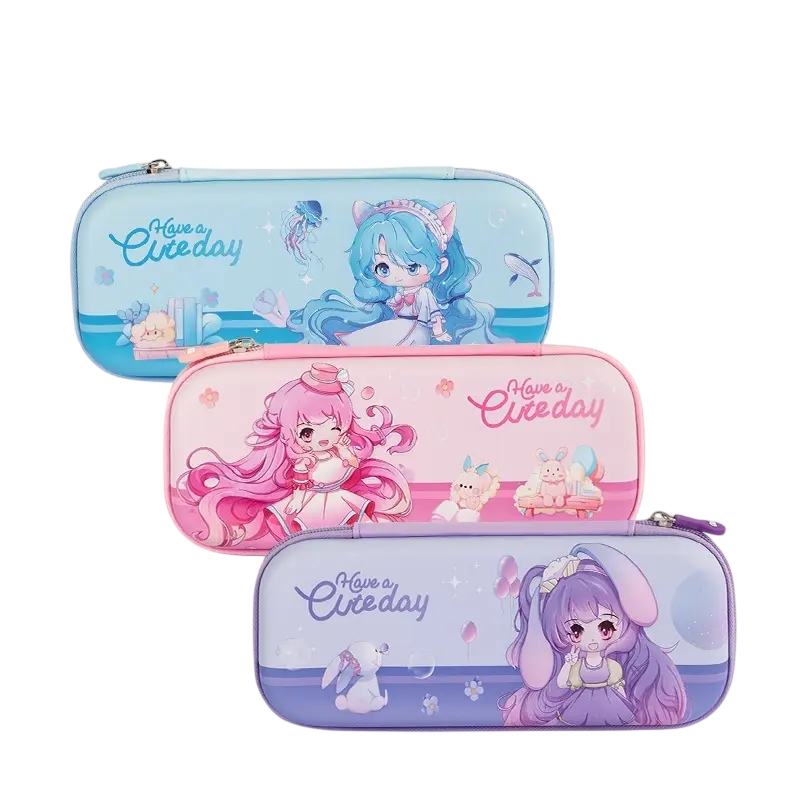 Trousse Scolaire DELI BEST RACK Motif EVA 3D étui à Stylo 
